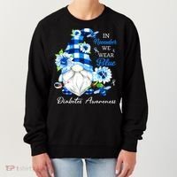 T1D T2D Diabetic Diabetes Awareness Women's Sweatshirt thumb 0
