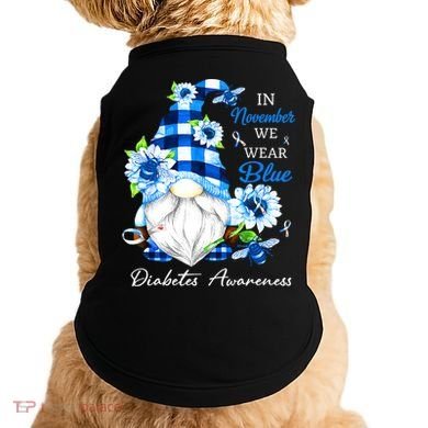 T1D T2D Diabetic Diabetes Awareness Doggie Tank