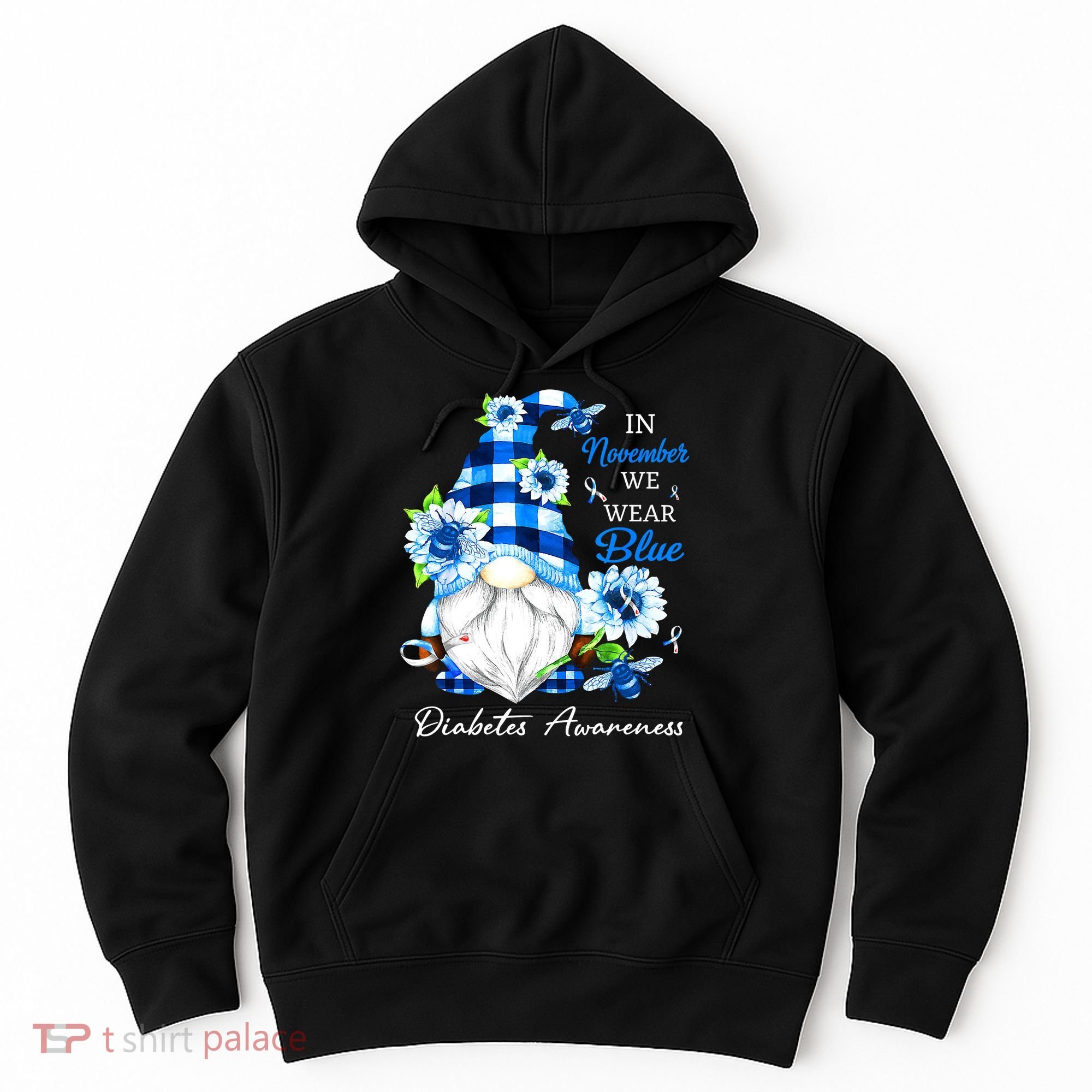 T1D T2D Diabetic Diabetes Awareness Hoodie