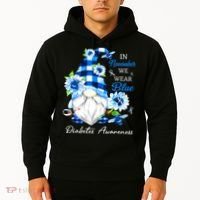 T1D T2D Diabetic Diabetes Awareness Hoodie thumb 2