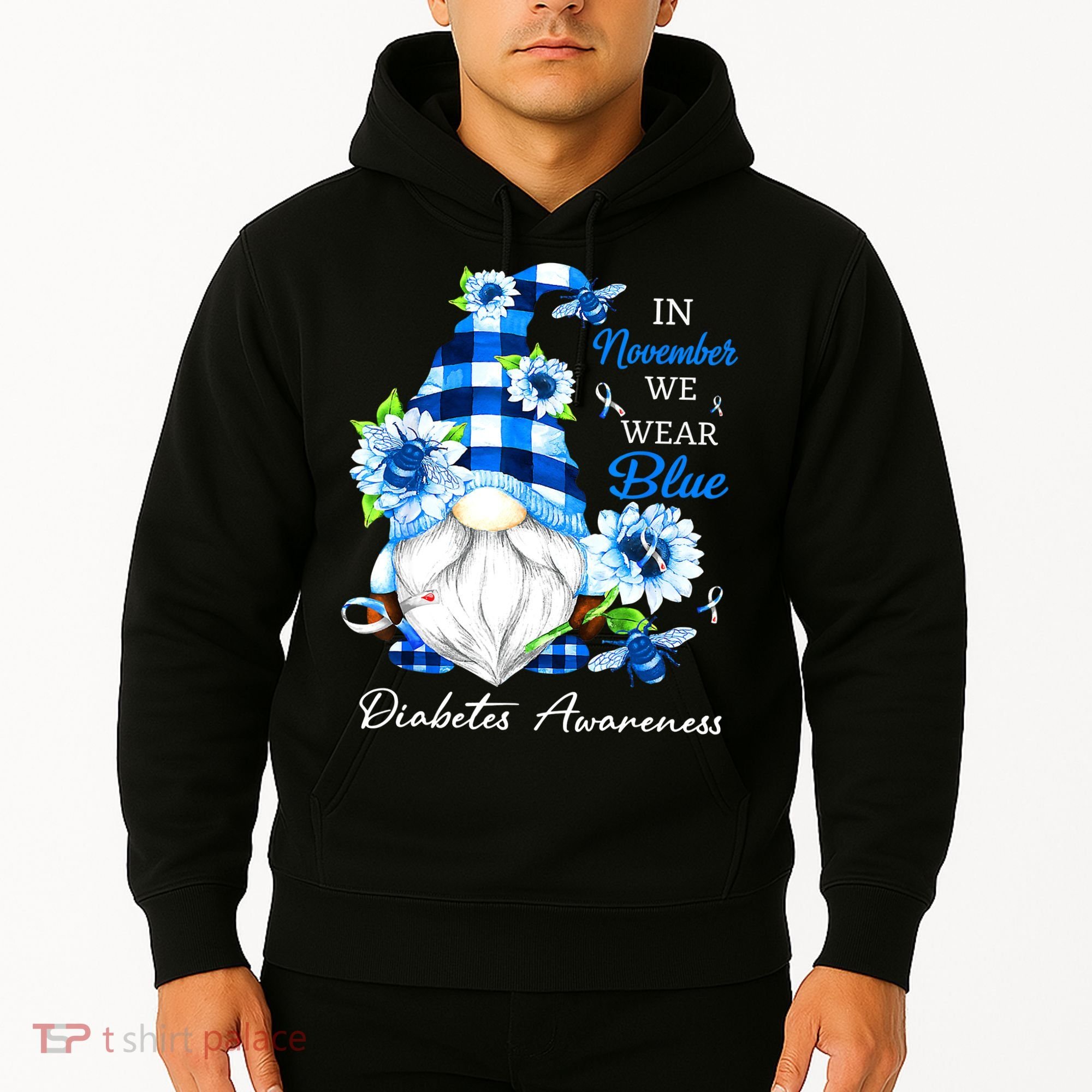 T1D T2D Diabetic Diabetes Awareness Hoodie