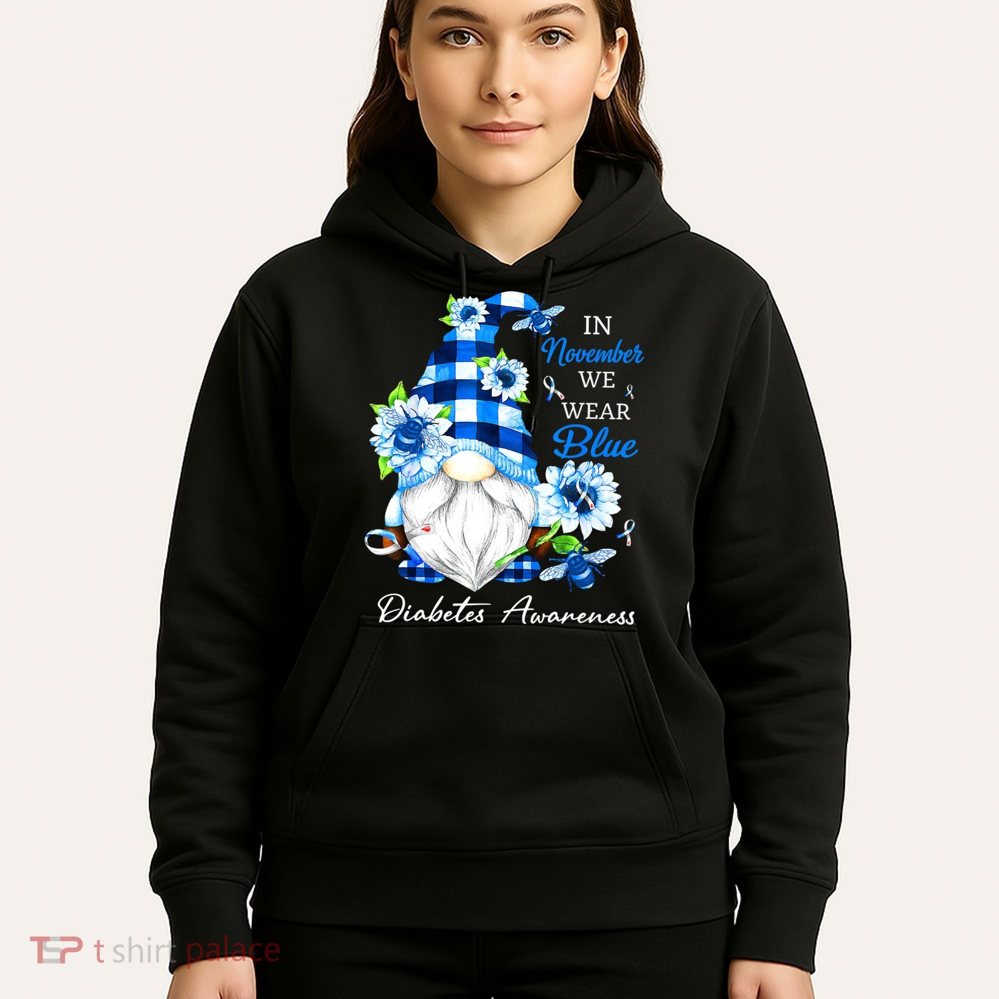 T1D T2D Diabetic Diabetes Awareness Hoodie