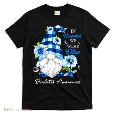 T1D T2D Diabetic Diabetes Awareness T-Shirt