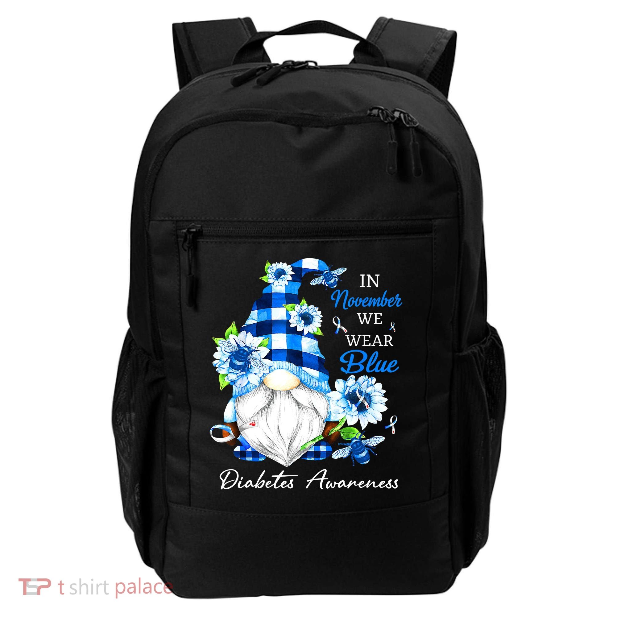 T1D T2D Diabetic Diabetes Awareness Backpack