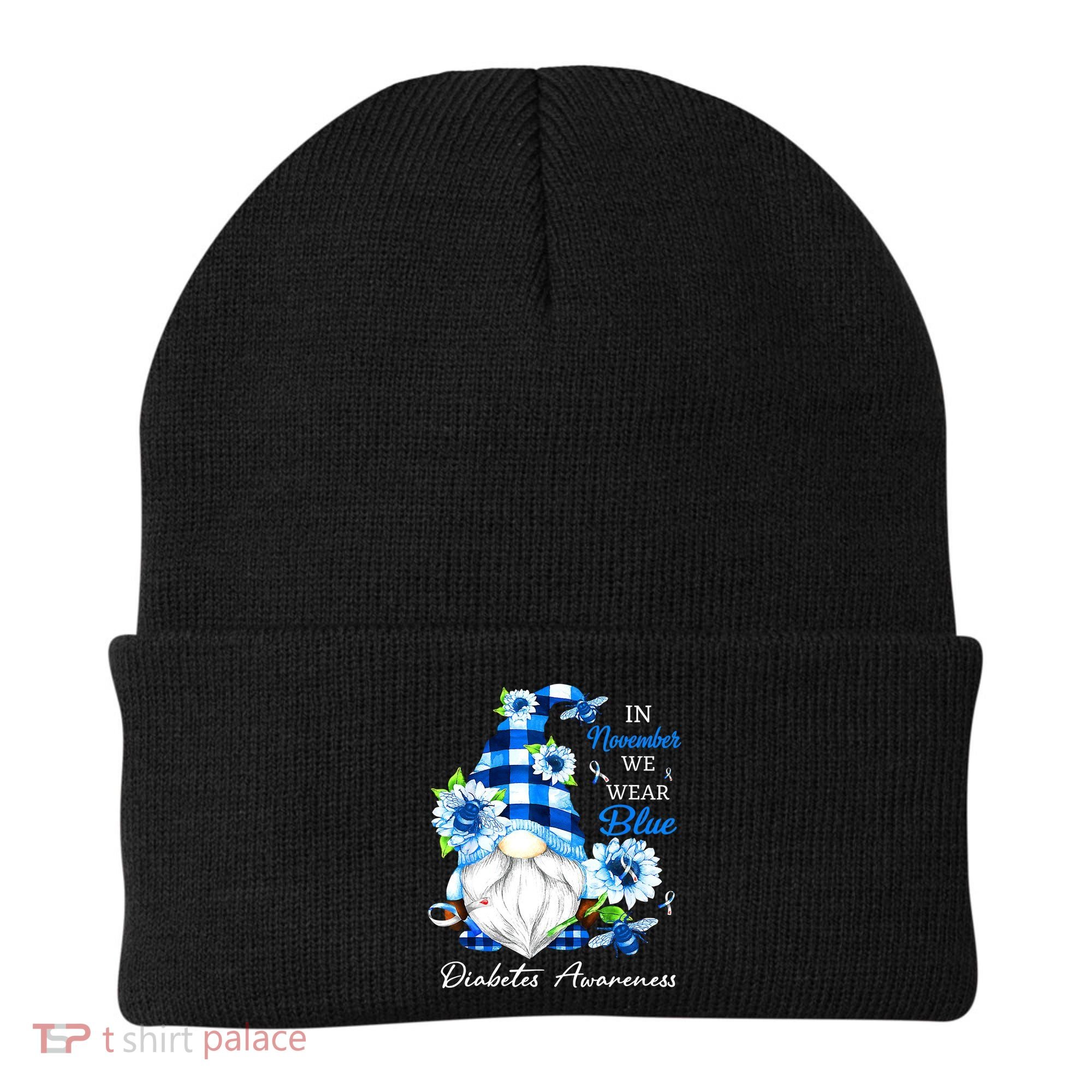 T1D T2D Diabetic Diabetes Awareness Beanie
