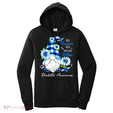 T1D T2D Diabetic Diabetes Awareness Women's Hoodie