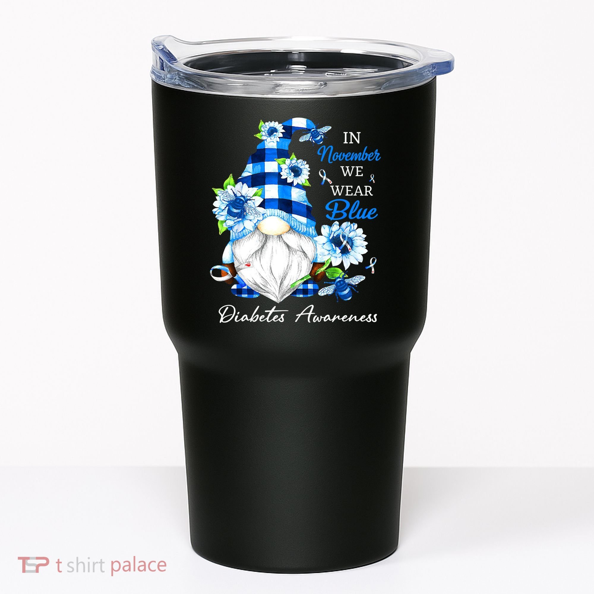 T1D T2D Diabetic Diabetes Awareness Tumbler