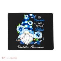 T1D T2D Diabetic Diabetes Awareness Mousepad thumb 0