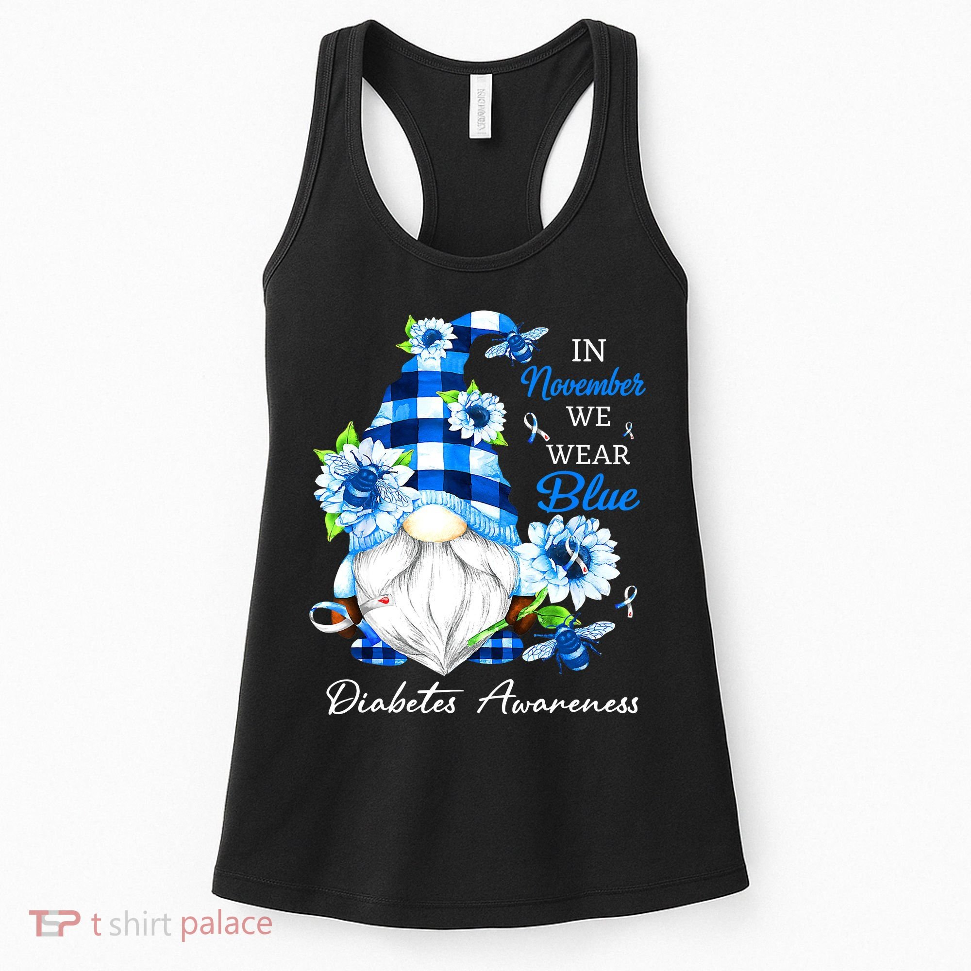 T1D T2D Diabetic Diabetes Awareness Women's Tank Top