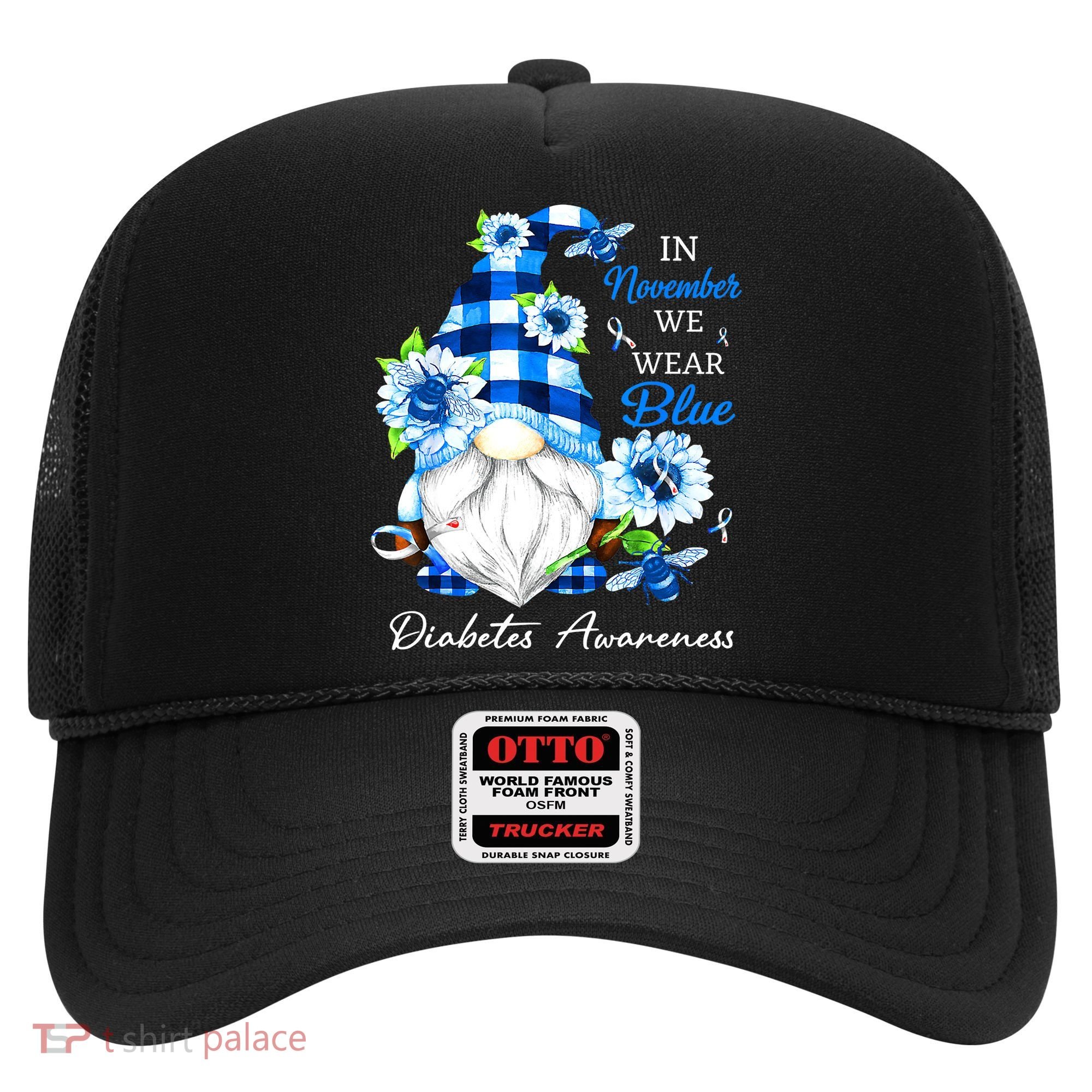 T1D T2D Diabetic Diabetes Awareness Hat