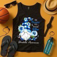 T1D T2D Diabetic Diabetes Awareness Tank Top thumb 4