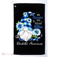 T1D T2D Diabetic Diabetes Awareness Golf Towel thumb 0
