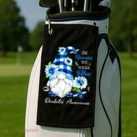 T1D T2D Diabetic Diabetes Awareness Golf Towel thumb 2