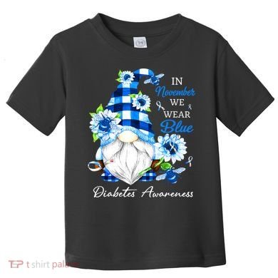 T1D T2D Diabetic Diabetes Awareness Toddler T-Shirt