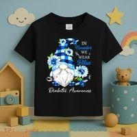 T1D T2D Diabetic Diabetes Awareness Toddler T-Shirt thumb 3