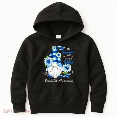 T1D T2D Diabetic Diabetes Awareness Kids Hoodie
