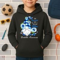 T1D T2D Diabetic Diabetes Awareness Kids Hoodie thumb 2