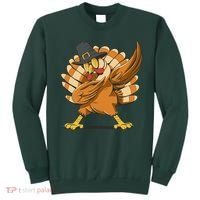 Thanksgiving Turkey Dabbing Funny Sweatshirt thumb 0