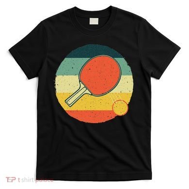 Table Tennis Design Ping Pong Players T-Shirt