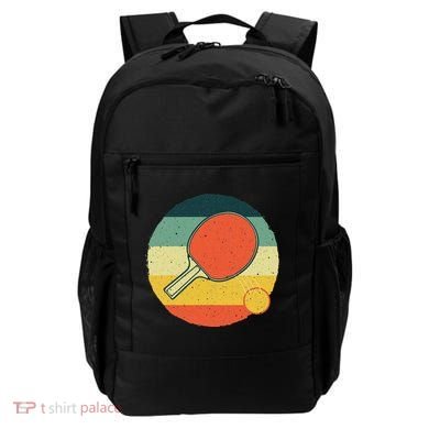 Table Tennis Design Ping Pong Players Backpack