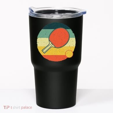 Table Tennis Design Ping Pong Players Tumbler