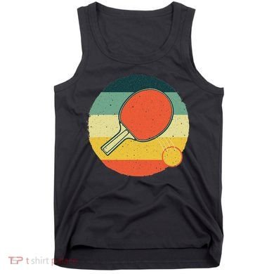 Table Tennis Design Ping Pong Players Tank Top