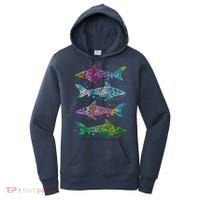 Tattoo Tie Dye Sharks Women's Hoodie thumb 0