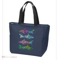 Tattoo Tie Dye Sharks Tote Bag thumb 3