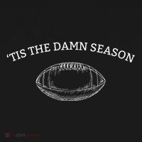 Tis The Damn Season Football Women's Hoodie thumb 2