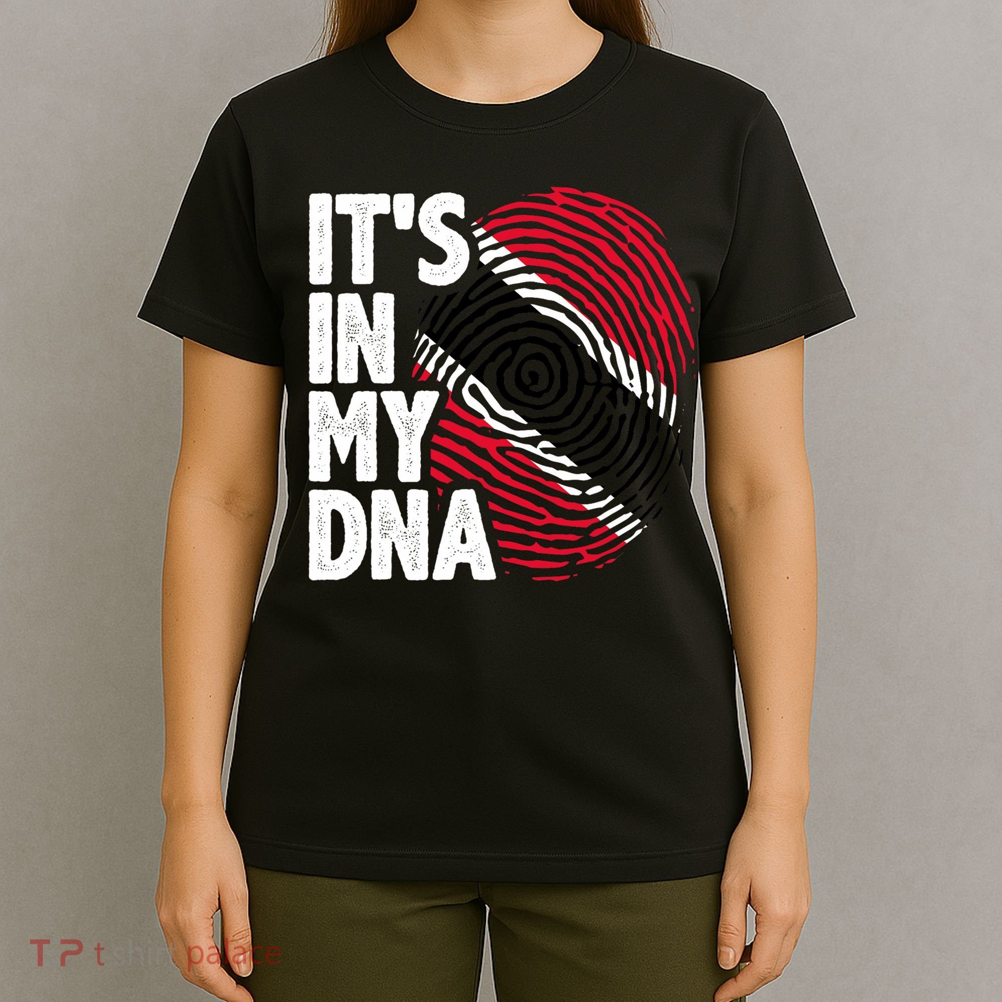 Trinidadian Tobagonian Dna Trinidad And Tobago Flag T-Shirt