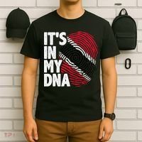 Trinidadian Tobagonian Dna Trinidad And Tobago Flag T-Shirt thumb 6