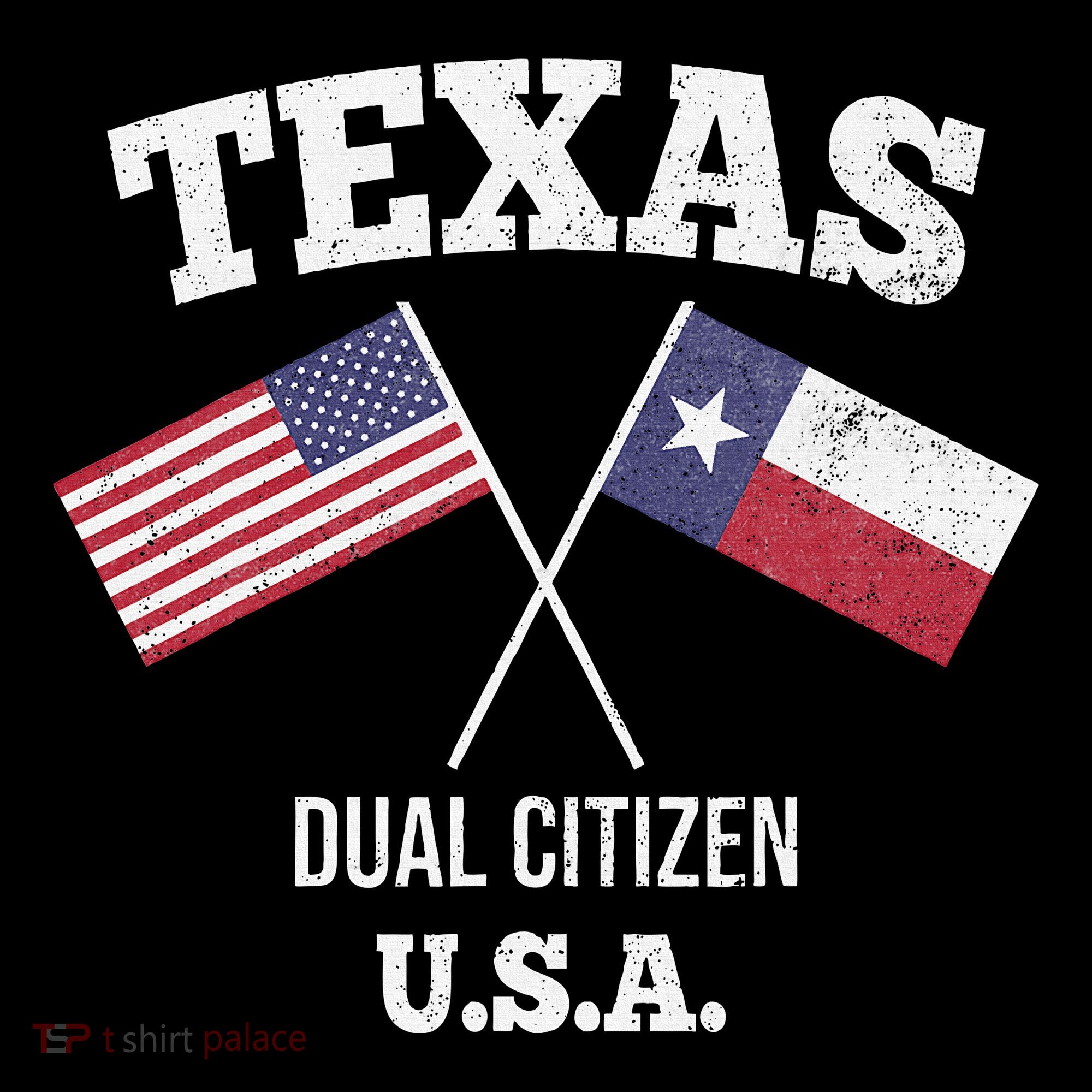 True Texan Dual Citizen Love Texas And America Women's Hoodie