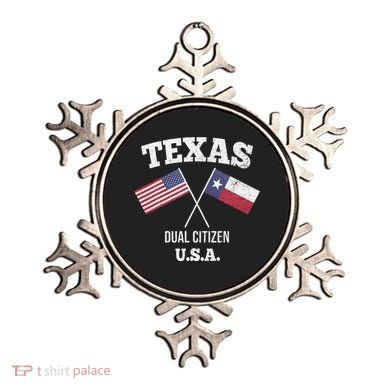True Texan Dual Citizen Love Texas And America Ornament