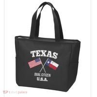 True Texan Dual Citizen Love Texas And America Tote Bag thumb 3