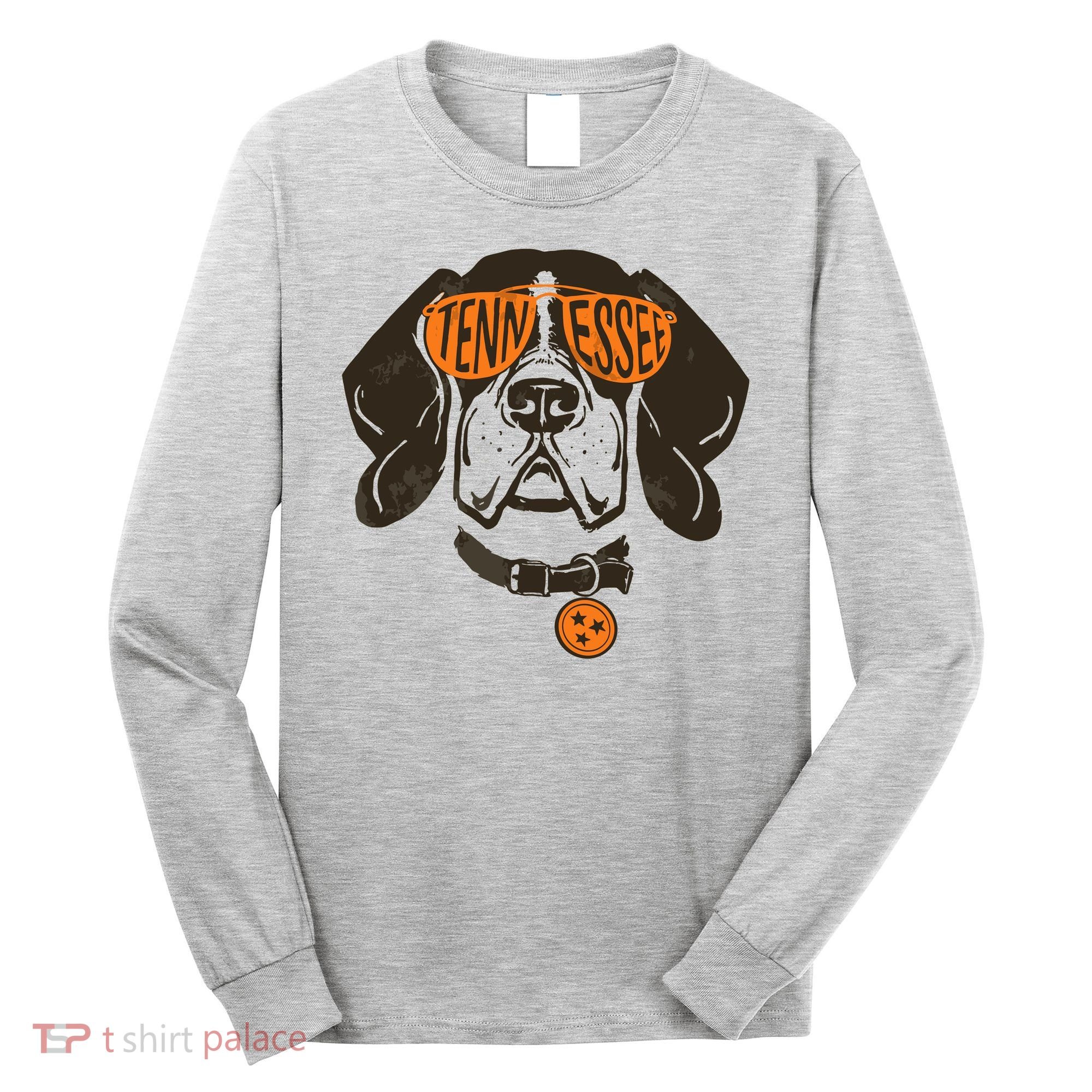Tennessee Tn Dog State Flag Tn Lover Outfit Long Sleeve Shirt