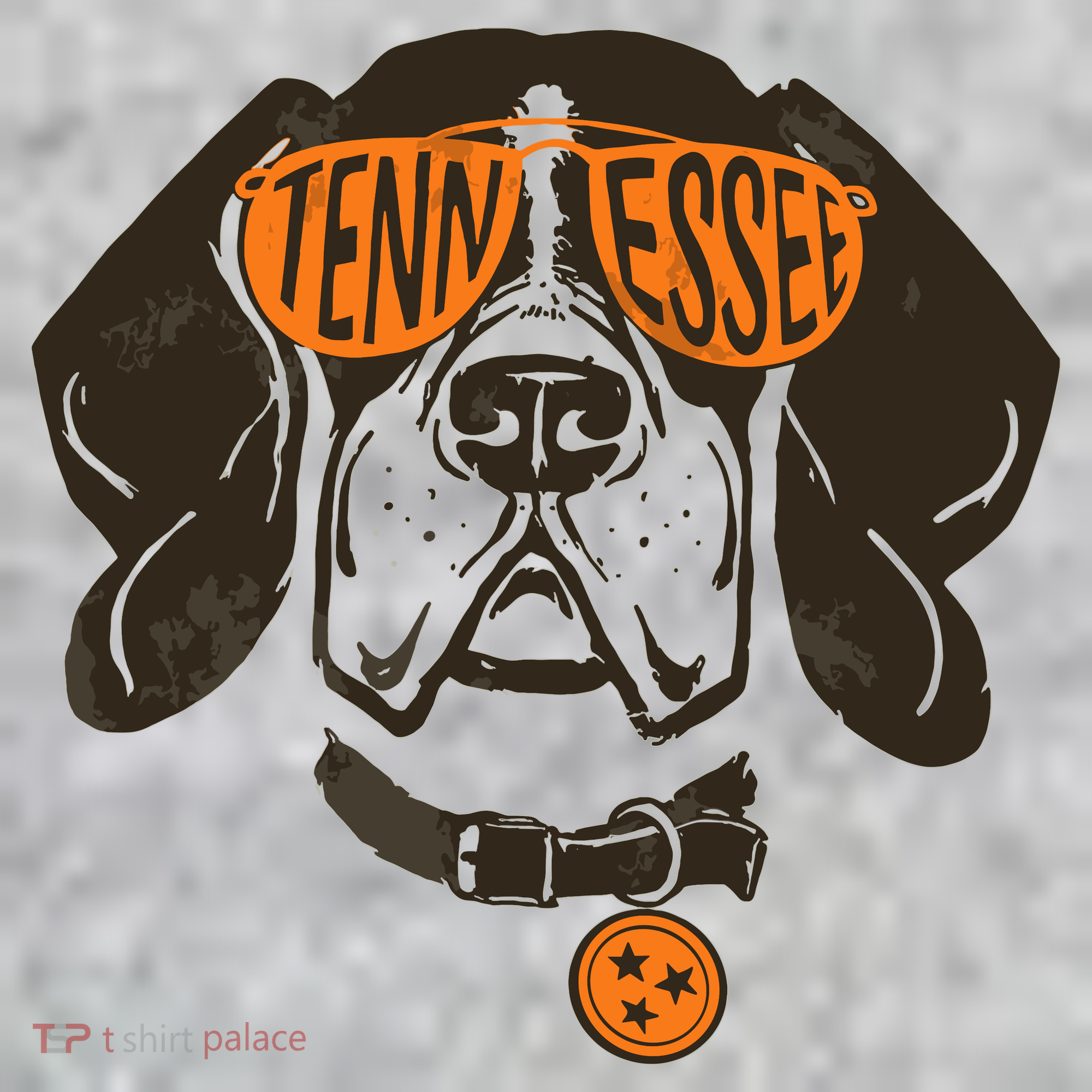 Tennessee Tn Dog State Flag Tn Lover Outfit T-Shirt