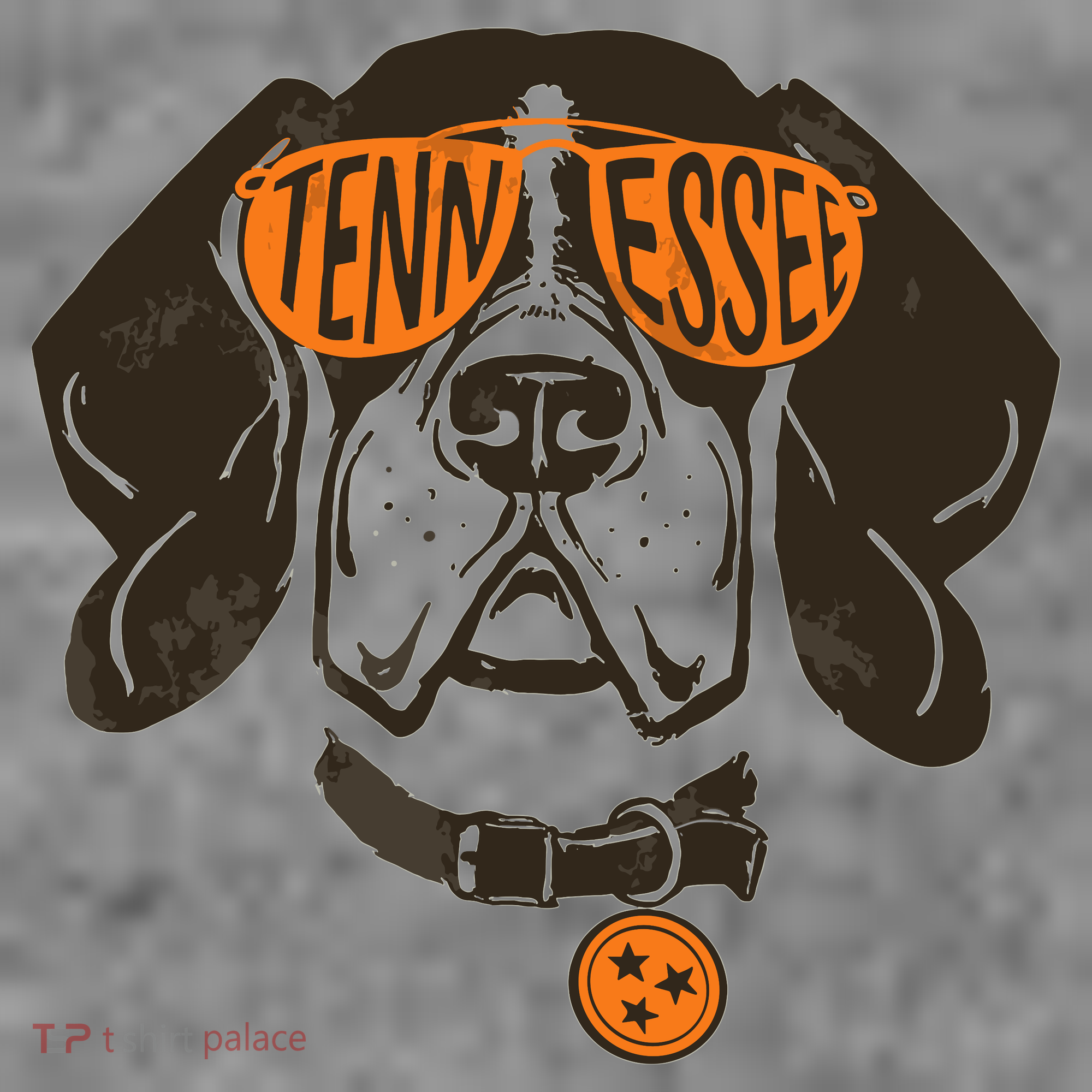 Tennessee Tn Dog State Flag Tn Lover Outfit Toddler Hoodie
