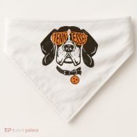 Tennessee Tn Dog State Flag Tn Lover Outfit USA-Made Doggie Bandana thumb 0