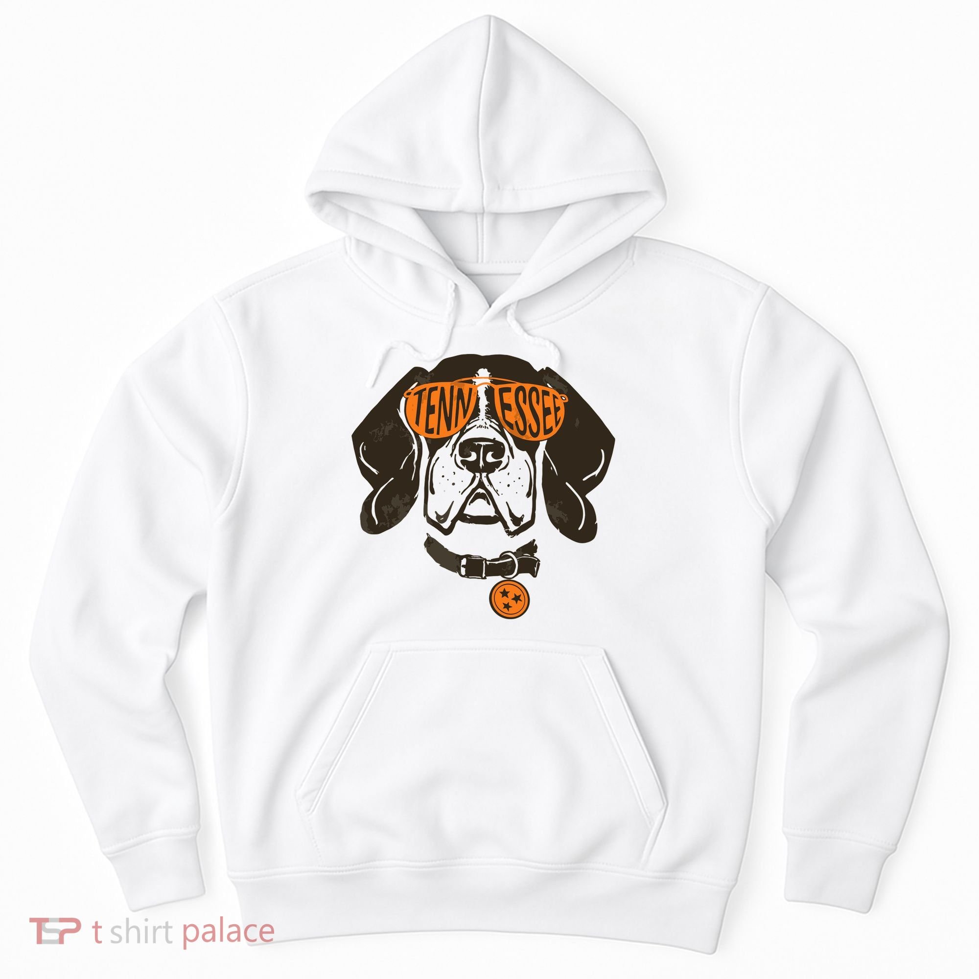 Tennessee Tn Dog State Flag Tn Lover Outfit Hoodie