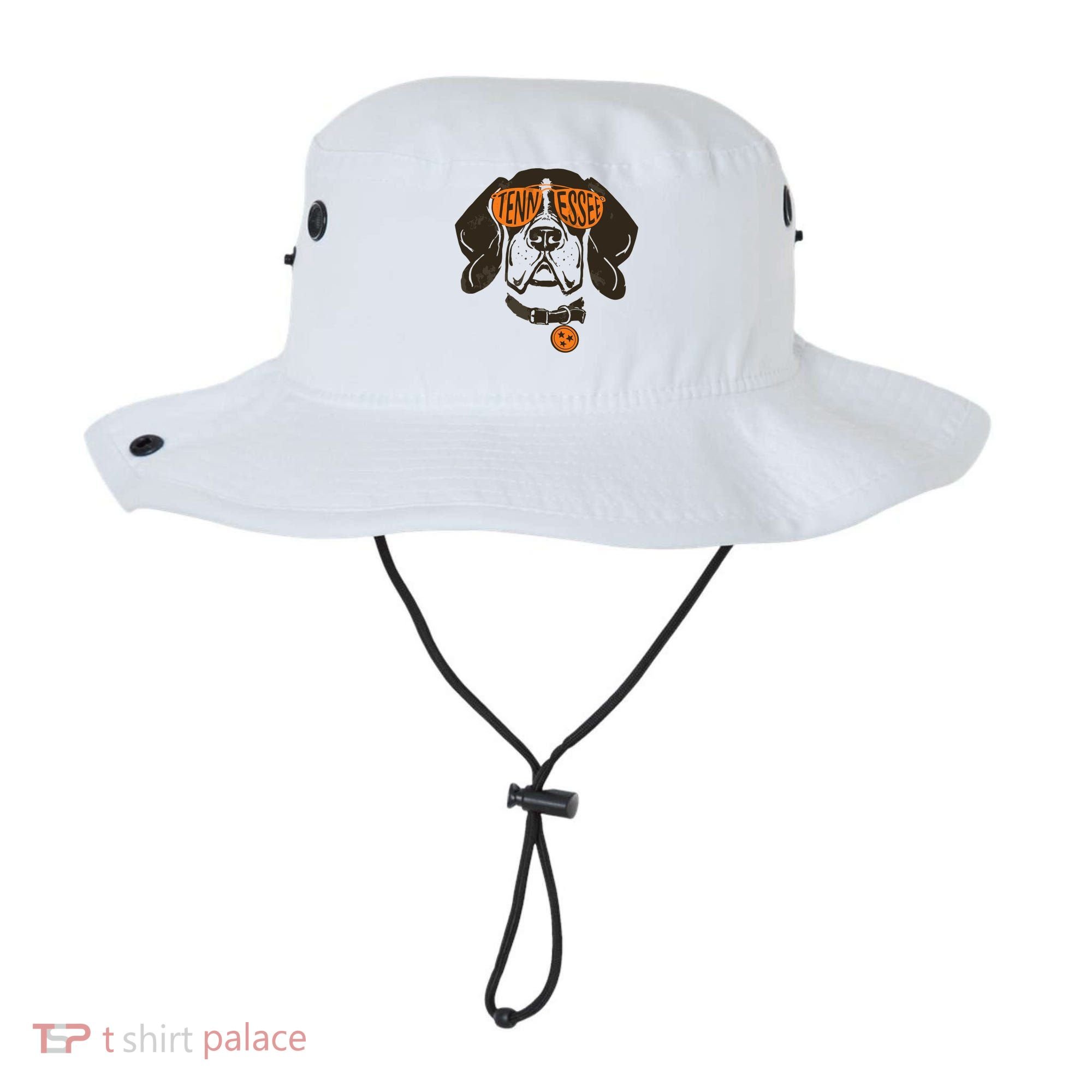 Tennessee Tn Dog State Flag Tn Lover Outfit Bucket Hat