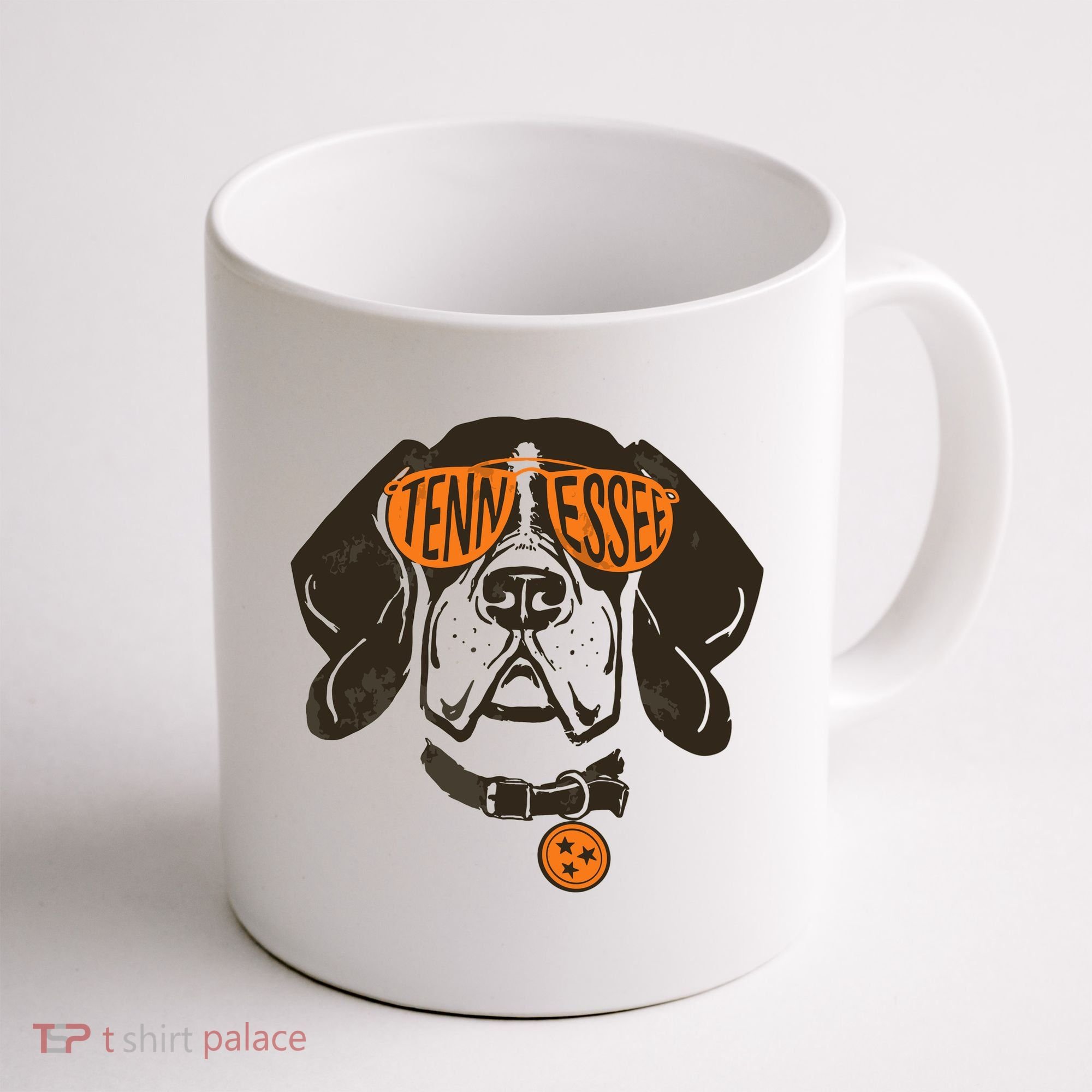 Tennessee Tn Dog State Flag Tn Lover Outfit Coffee Mug