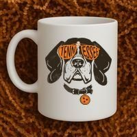 Tennessee Tn Dog State Flag Tn Lover Outfit Coffee Mug thumb 2