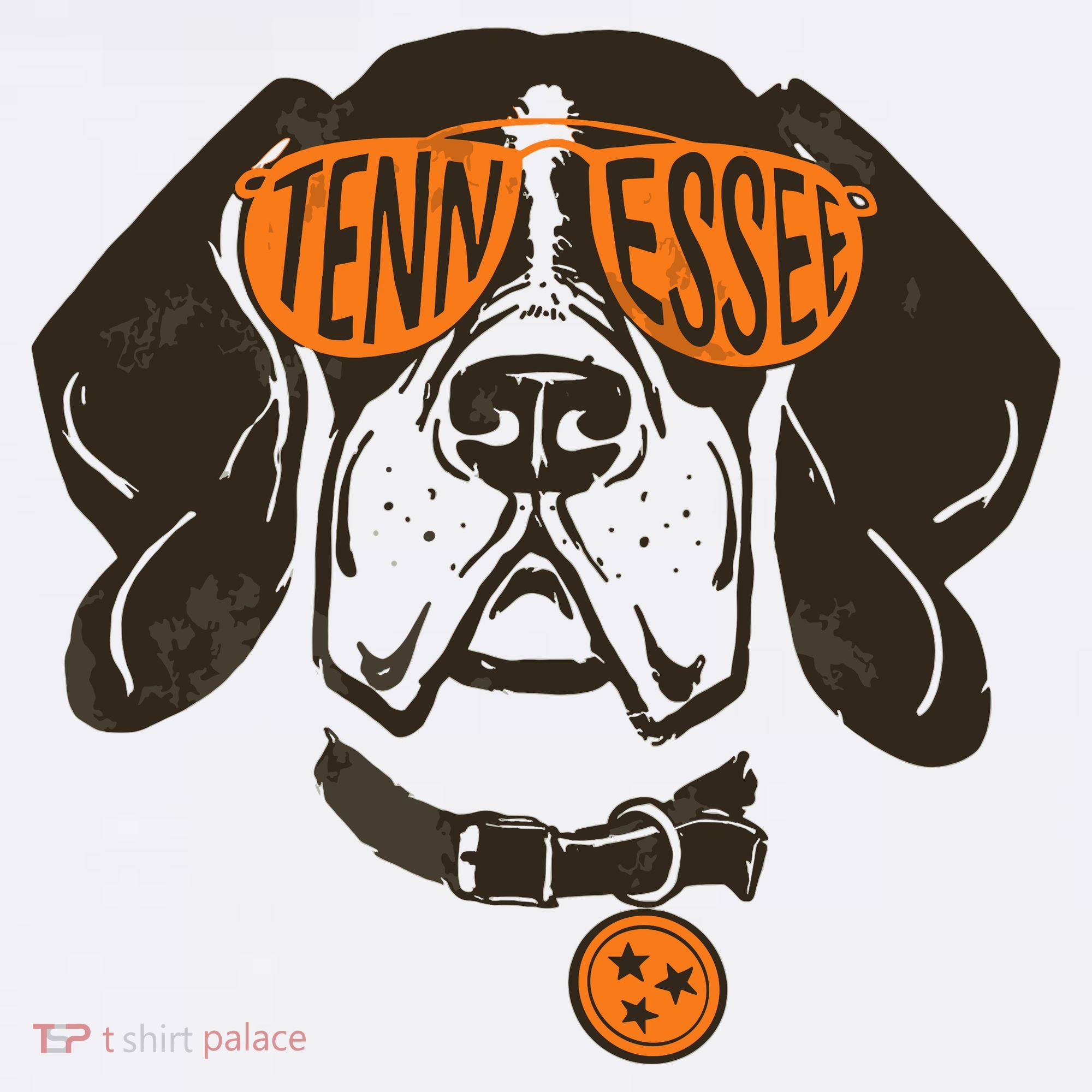 Tennessee Tn Dog State Flag Tn Lover Outfit Women's Hoodie