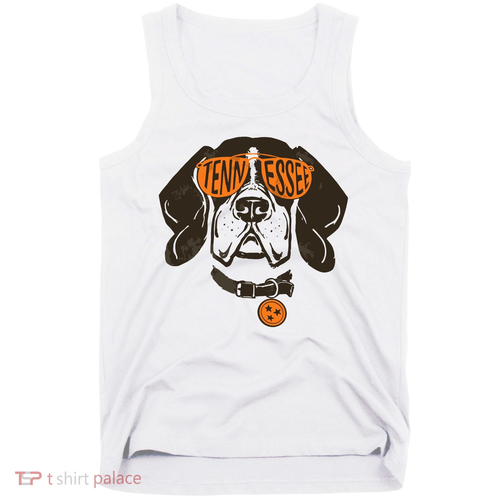 Tennessee Tn Dog State Flag Tn Lover Outfit Tank Top