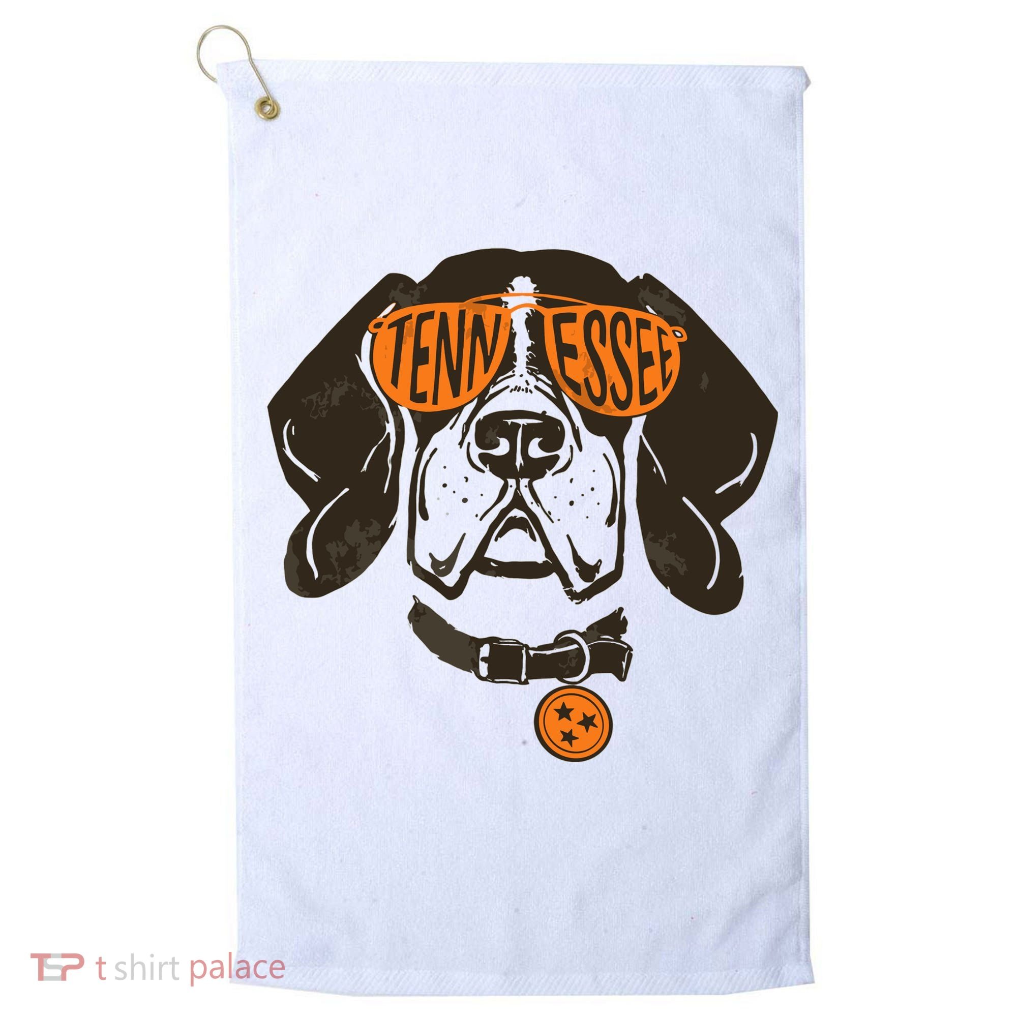 Tennessee Tn Dog State Flag Tn Lover Outfit Golf Towel