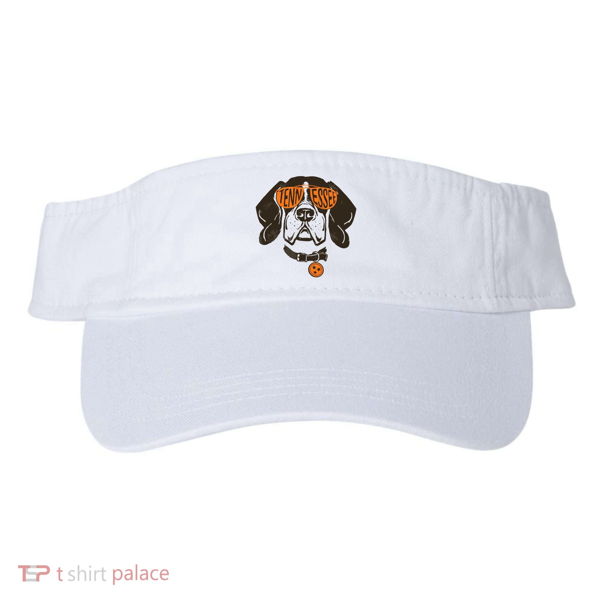 Tennessee Tn Dog State Flag Tn Lover Outfit Visor