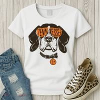 Tennessee Tn Dog State Flag Tn Lover Outfit Women's T-Shirt thumb 3