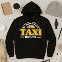 Taxi Taxi Driver Hoodie thumb 3