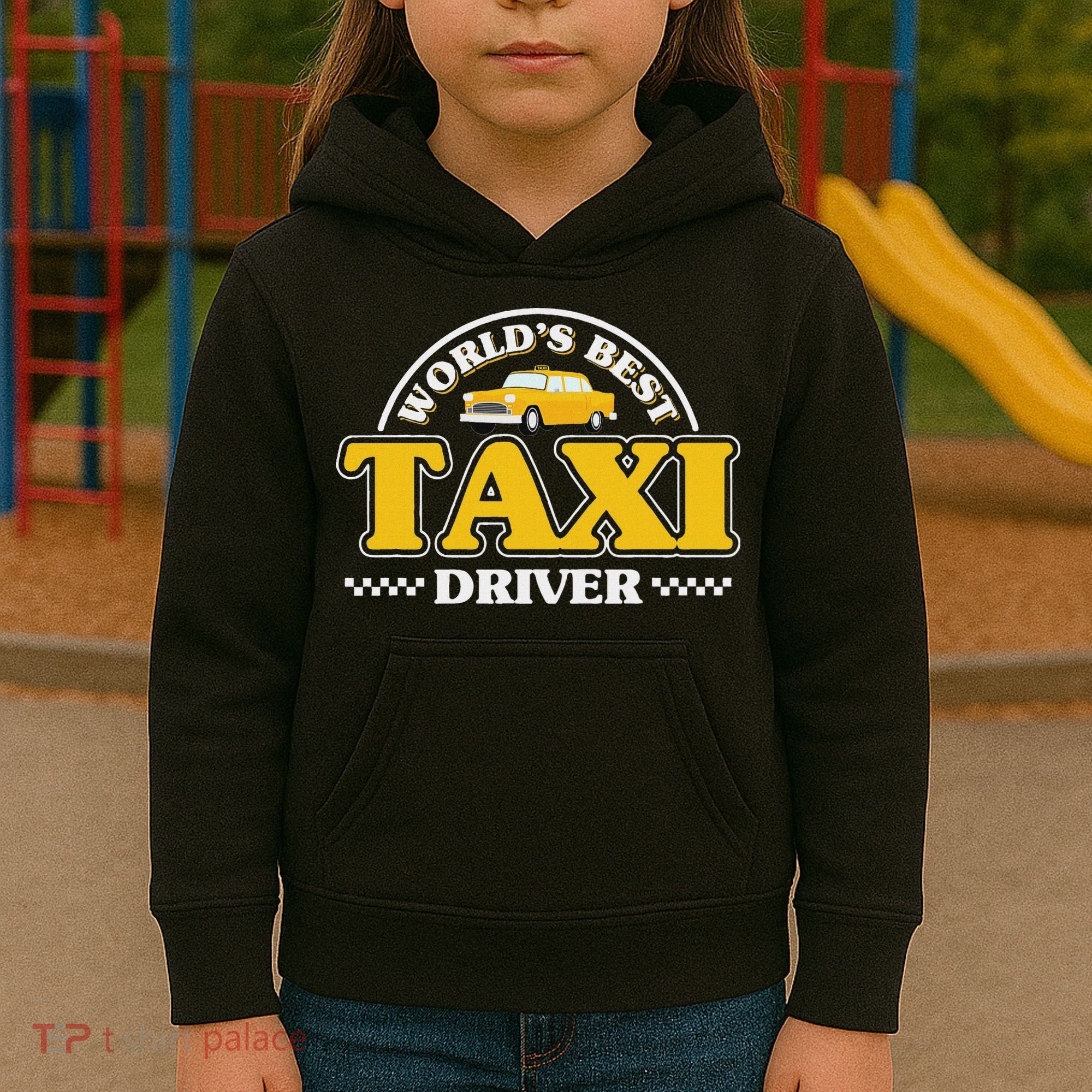 Taxi Taxi Driver Kids Hoodie