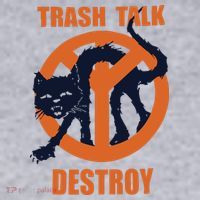 Trash Talk Destroy Black Cat Women's Sweatshirt thumb 2